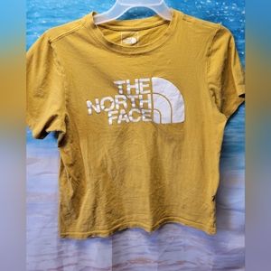 The North Face Women's Size Small Mustard Yellow Tshirt‎
